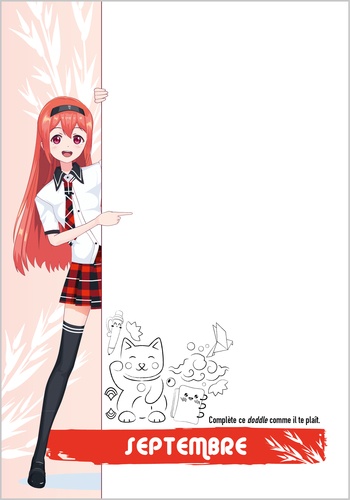 Mon agenda créatif manga  Edition 2022-2023