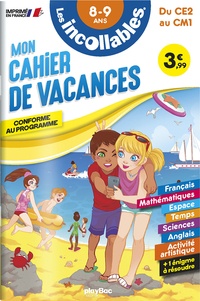  Play Bac - Mon cahier de vacances du CE2 au CM1 - 8-9 ans.