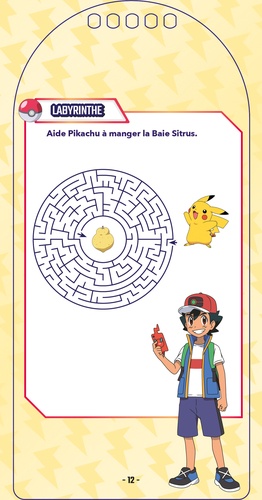 Pikachu. Mon carnet de jeux et d'activités avec des stickers