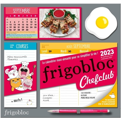  Playbac - Frigobloc Chefclub - De septembre 2022 à décembre 2023.