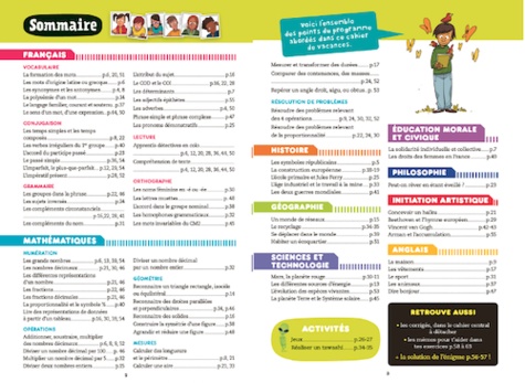 Mon cahier de vacances du CM2 à la 6e. 10-11 ans  Edition 2023