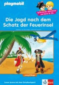 PLAYMOBIL Die Jagd nach dem Schatz der Feuerinsel - Piraten - Lesen lernen - Leseanfänger.