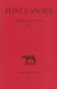 Histoire naturelle : livre 1