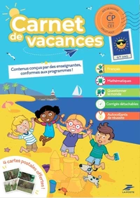 Carnet de Vacances CP vers CE1 edition 2025