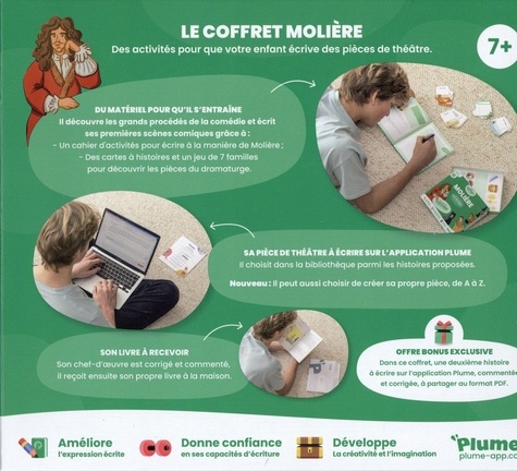 Mon coffret d'écrivain-e Molière