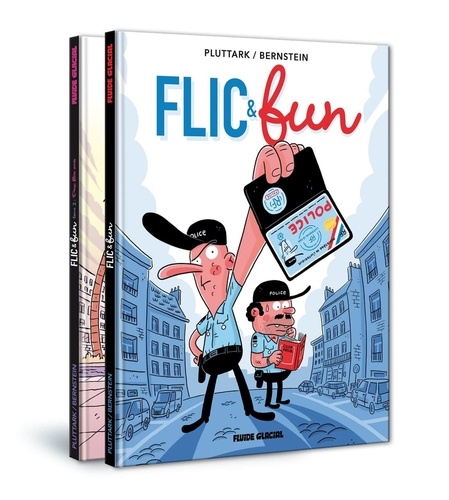 Pluttark et Jorge Bernstein - Flic & fun  : Pack en 2 volumes : Tomes 1 et 2.