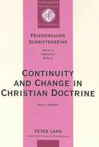 Continuity and Change in Christian Doctrine