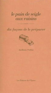 Le pain de seigle aux raisins