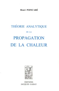 Théorie analytique de la propagation de la chaleur