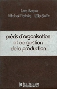  Poirée et  Boyer - Précis d'organisation et de gestion de la production.