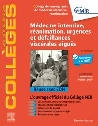 Médecine intensive - réanimation, urgences et défaillances viscérales aiguës