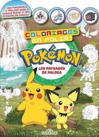 Pokémon company The - Pokémon - Coloriages en folie ! - Les Paysages de Paldea.