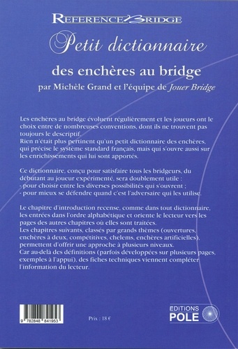 Jouer Bridge Hors-série N° 15 Petit dictionnaire des enchères au bridge