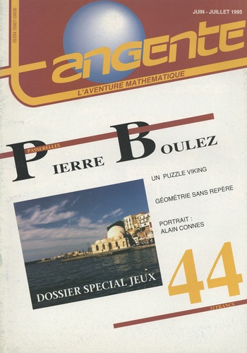 Francis Dupuis - Tangente N° 44, juin-juillet 1995 : Pierre Boulez.