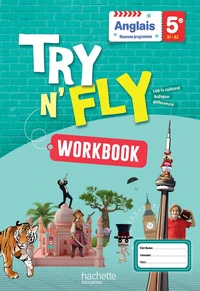 Workbook Anglais 5e A1-A2 Try n' Fly