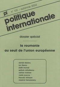 La Roumanie au seuil de l'Union européenne