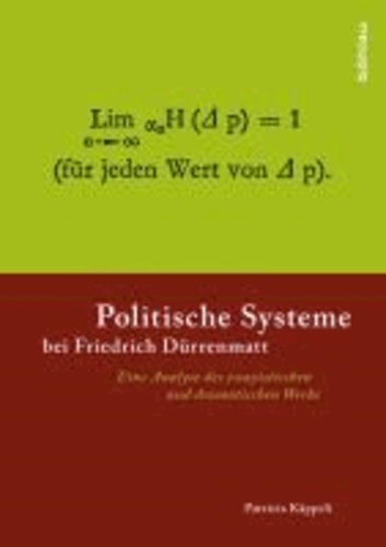 Politische Systeme bei Friedrich Dürrenmatt -... de Böhlau - Livre - Decitre