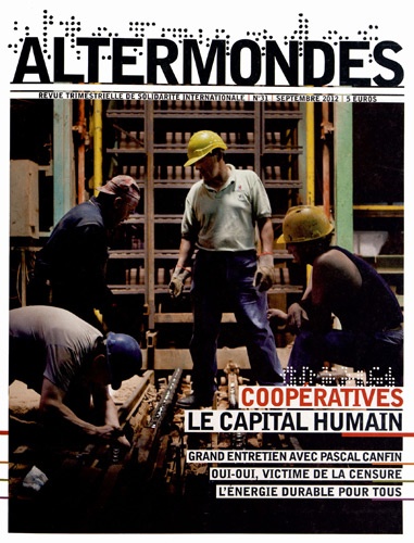 David Eloy - Altermondes N° 31, Septembre 201 : Coopératives : le capital humain.