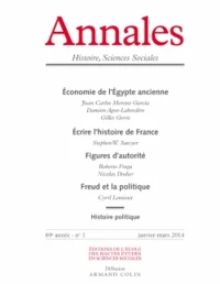 Annales Histoire, Sciences Sociales N° 1, janvier-mars 2014