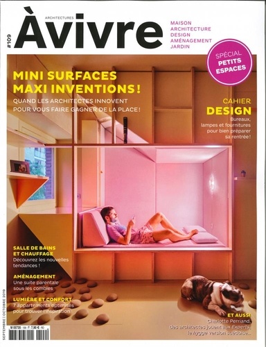  Architectures à vivre - Architectures à vivre N° 109, septembre-octobre 2019 : Mini surfaces maxi inventions !.