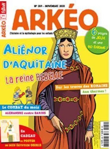  Collectif - Arkéo junior N° 289, novembre 2020 : Aliénor.