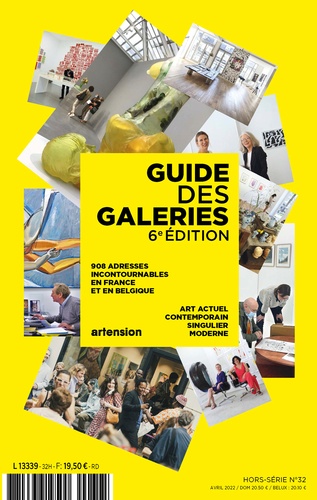  Artension Editions - Artension Hors-série N° 32 : Guide des galeries.