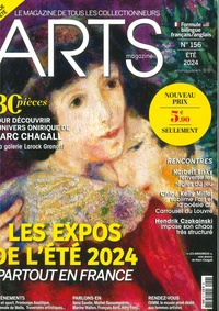  Arts Magazine - Arts Magazine N° 156, été 2024 : Les expos de l'été 2024.