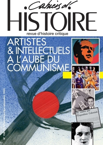Cahiers d'Histoire N° 159 Artistes et intellectuels à l’aube du communisme