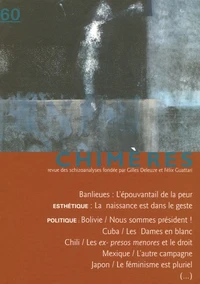 Chimères N° 60, Printemps 2006