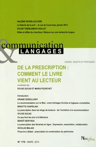 De la prescription : comment le livre vient au lecteur
