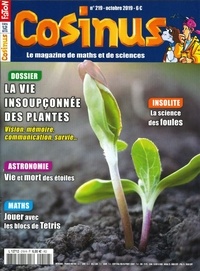 Olivier Fabre - Cosinus N° 219, octobre 2019 : L'intelligence des plantes.