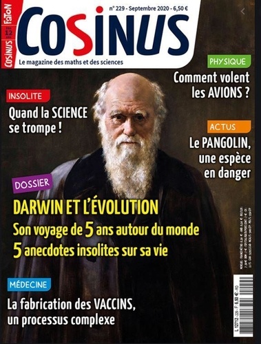 Olivier Fabre - Cosinus N° 229, septembre 2020 : Darwin.