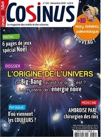 Olivier Fabre - Cosinus N° 232, décembre 2020 : L'origine de l'univers.