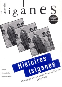 Alain Reyniers et Emmanuel Filhol - Etudes tsiganes N° 18/19 : Histoires tsiganes - Le colloque européen de La Rochelle.