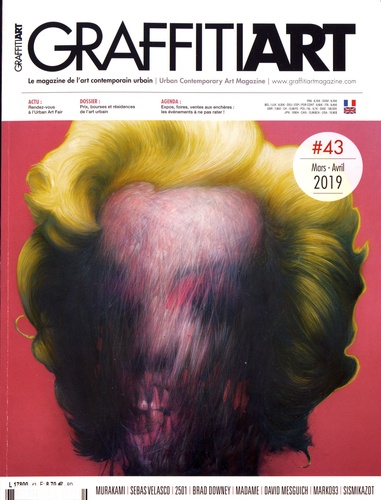 Jean-Martial Lefranc - Graffiti Art N° 43, mars-avril 2019 : Prix, bourses et résidences de l'art urbain.