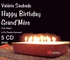 Valérie Saubade - Happy birthday grand-mère. 5 CD audio