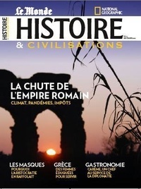 Jean-Marc Bastière - Histoire & civilisations N° 75, septembre 2021 : La chute de l'empire romain - Climat, pandémies, impôts.