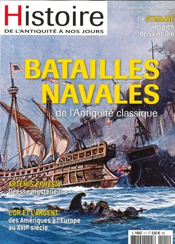  Faton - Histoire de l'Antiquité à nos jours N° 111, septembre-octobre 2020 : Les batailles navales de l'Antiquité.