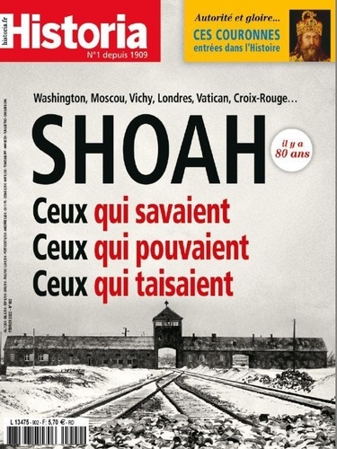  Sophia Publications - Historia N° 902, février 2022 : Shoah.
