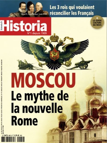  Sophia Publications - Historia N° 905, mai 2022 : Moscou, le mythe de la nouvelle Rome.