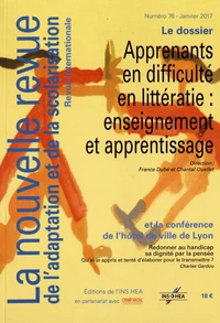 Apprenants en difficulté en littératie : enseignement et apprentissage