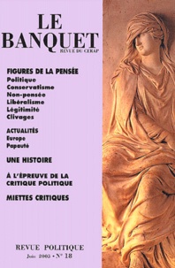  CERAP - Le Banquet N° 18 Juin 2003 : Figures de la pensée.