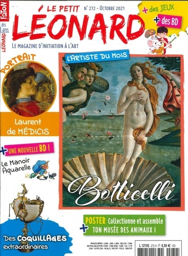  Faton - Le Petit Léonard N° 272, octobre 2021 : Botticelli.