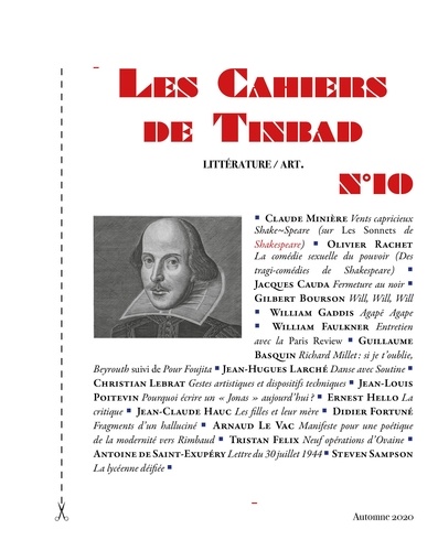  Collectif - Les Cahiers de Tinbad N° 10 : .