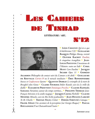 Les Cahiers de Tinbad N° 12, automne 2021