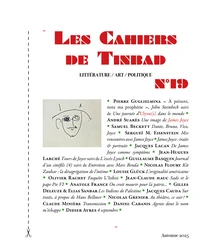 Les Cahiers de Tinbad N° 19, automne 2025