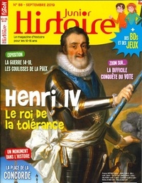  Collectif - Les hors-séries d'Histoire Junior N° 88, septembre 2019 : Henri IV.