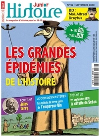  Faton - Les hors-séries d'Histoire Junior N° 99, septembre 2020 : Les grandes épidémies de l'Histoire.