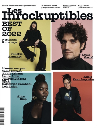  Les Inrocks - Les Inrockuptibles N° 16, décembre 2022-janvier 2023 : Numéro Double Best of 2022.