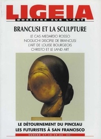  Ligeia - Ligeia N° 57 à 60 : Brancusi et la sculpture.